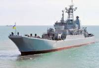 Десантный корабль «Константин Ольшанский» готовится отбивать штурм российских вояк